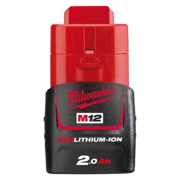 12V充電電池 M12B2 2.0Ah【米沃奇】