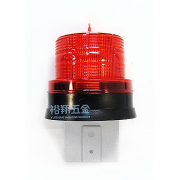 太陽能警示燈(含L片)燈座型 紅產品圖