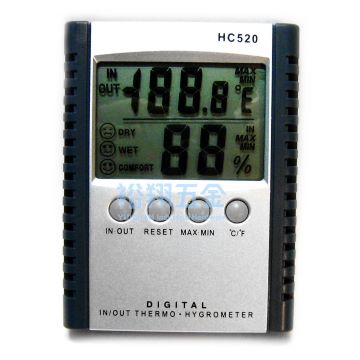 室內外溫濕度計HC-520【電精靈】產品圖