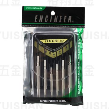 綜合鐘錶起子組6支組 DM-60〔ENGINEER〕