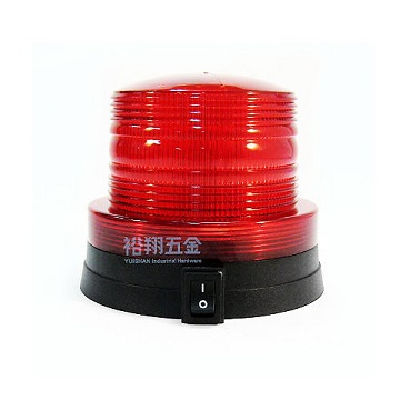 小型LED磁吸式哈雷警示燈(不含電池) 紅產品圖