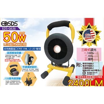 LED手提探照燈(附磁)50W(G636)【愛迪生】產品圖