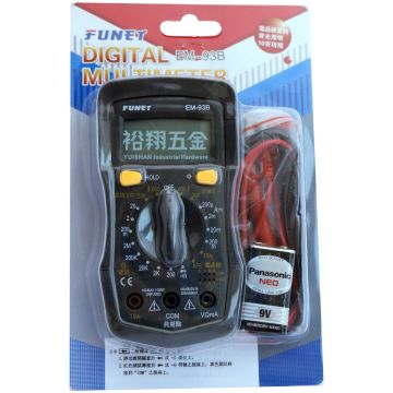 多功能數位電錶 EM-93B【FUNET】