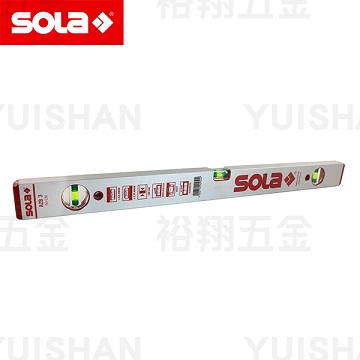 無磁水平尺(銀)48＂x1200mm (AZB 3 120)【SOLA】產品圖