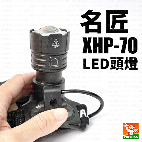 【名匠】LED頭燈XHP-70產品圖