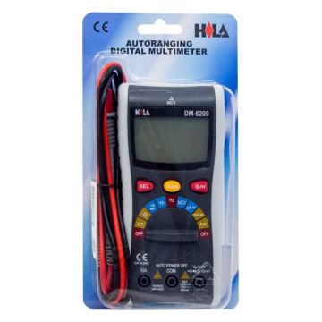 自動換檔萬用錶 DM-6200【HILA】產品圖