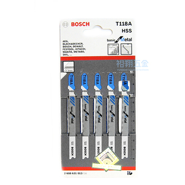 鐵用粗線鋸片T-118A(5入)【BOSCH】