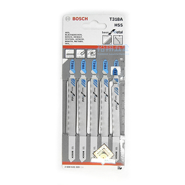 長鐵線鋸片T-318A(5入)【BOSCH】產品圖