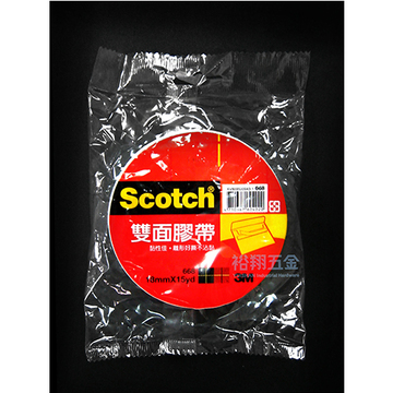 雙面膠帶18mm*15Y【3M】
