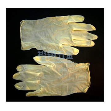無粉PVC黃手套產品圖